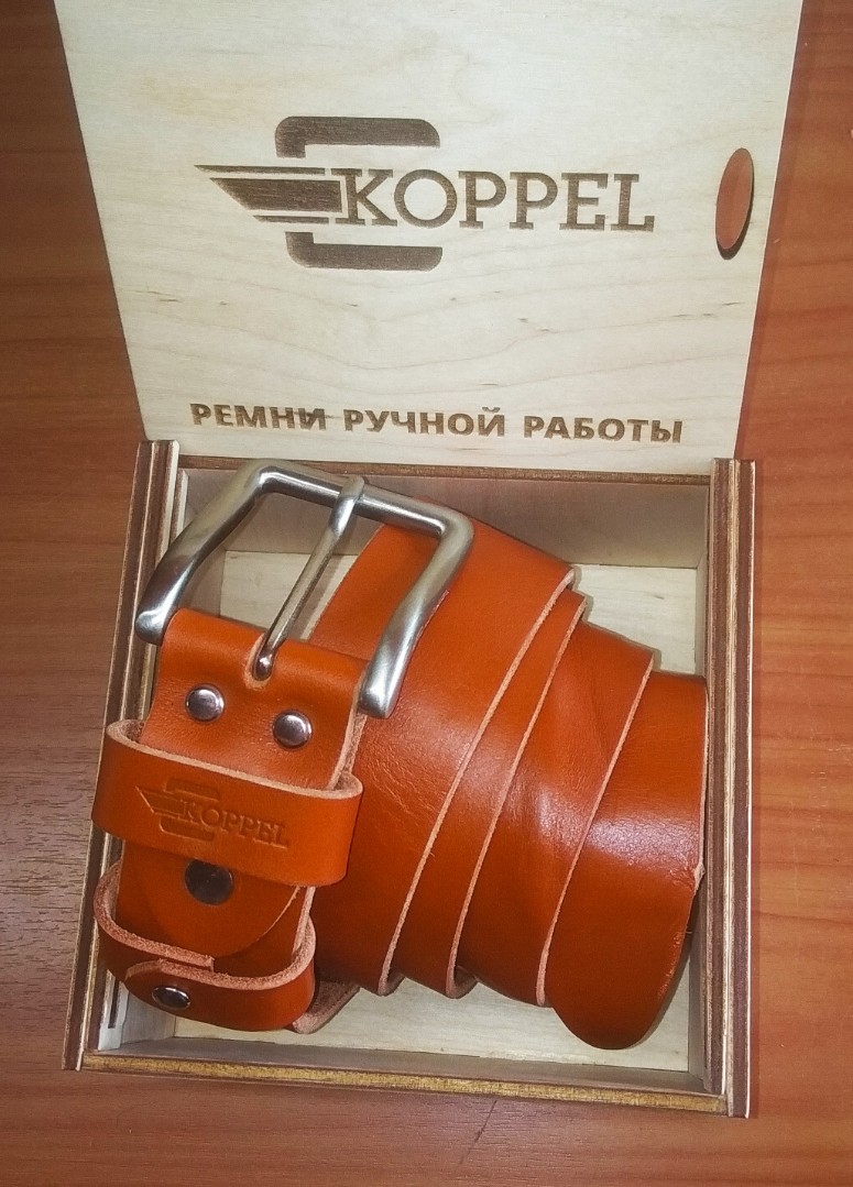 Брендированная упаковка  для ремней KOPPEL (бесплатно)